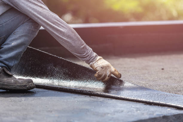 Professional Waterproofing technician working in Marysville, KS